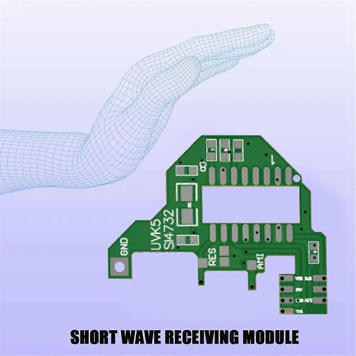 SI4732 Module+2M Chip+2xDonut Antenna Shortwave Modification Module