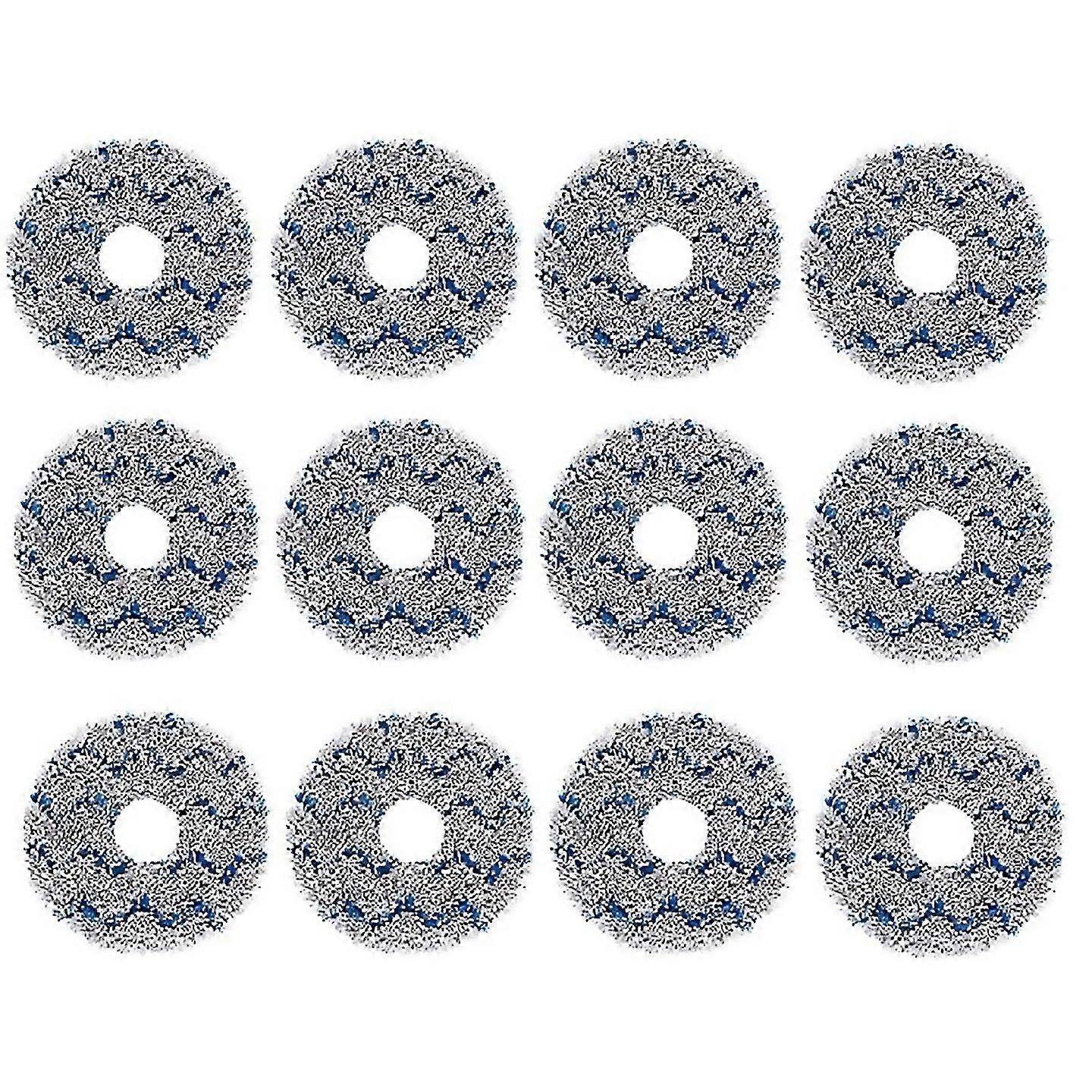 For Ecobos X5 Pro Mop Cloth Sweeping Robot Accessories 12pcs