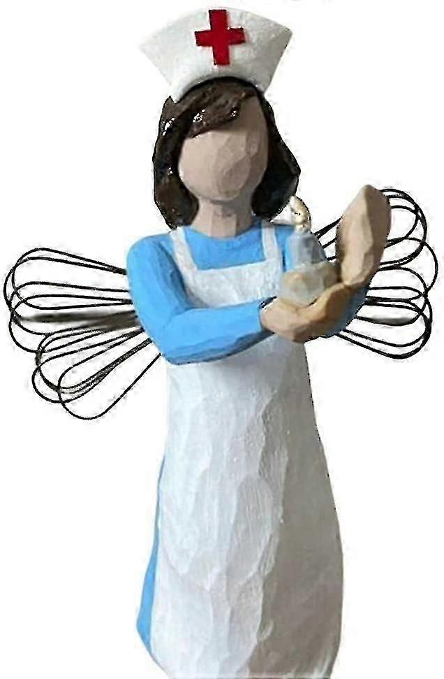 ナーススタチュー樹脂ナース彫刻ナースキャラクタースタチューホームオーナメントオーナメント、b