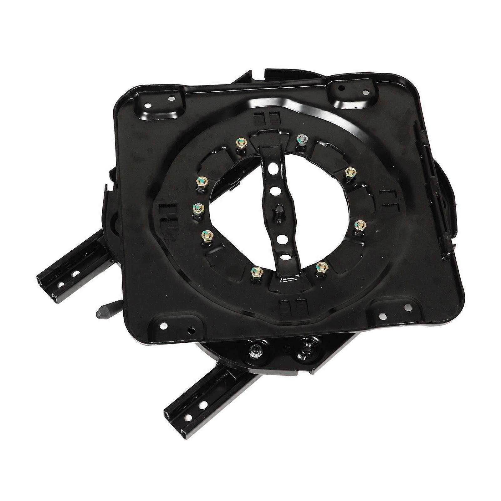Seat Swivel Base Heavy Duty Adjustable Rotating Seat Base with Sliding Track for RV Commercial Vehicle Engineering Vehicles