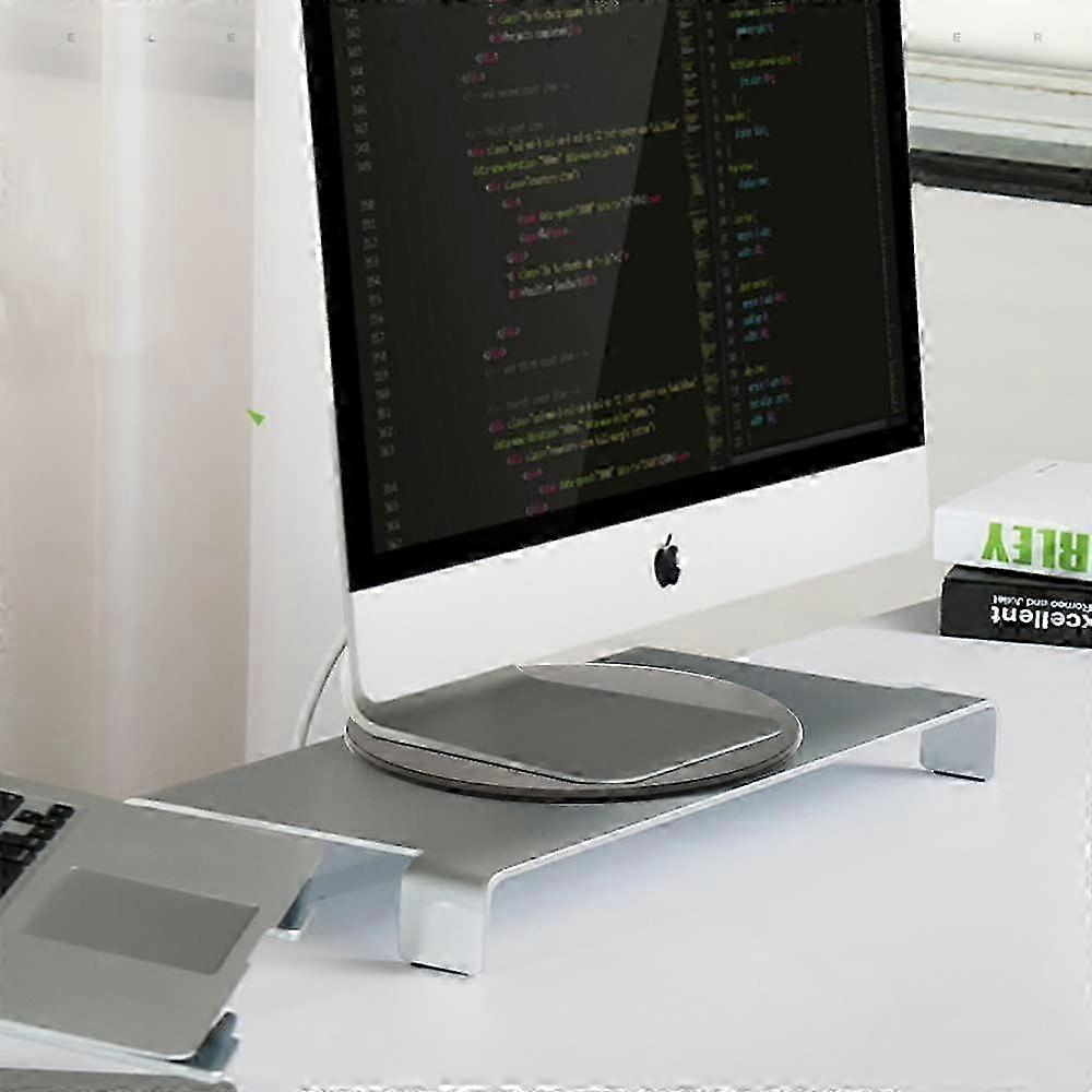 Monitor Swivel Base Aluminum 360° Rotation Computer Screen Monitor Turntable Stand Flat Panel TV Rotating Mat 2025