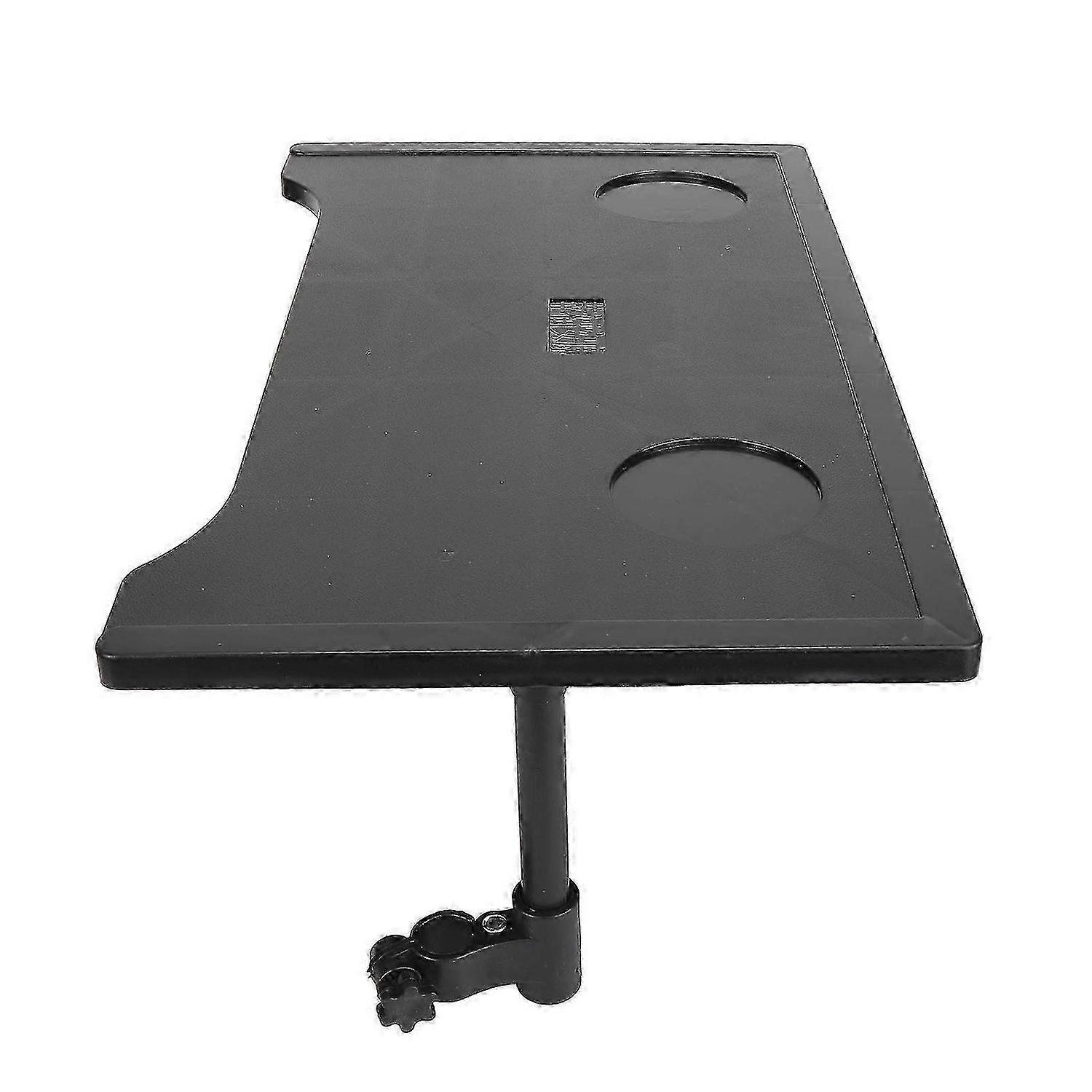 Wheelchair Tray Table with Cup Holders for Eating Reading Resting Detachable Universal Fit Wheelchair Desk Lap Board