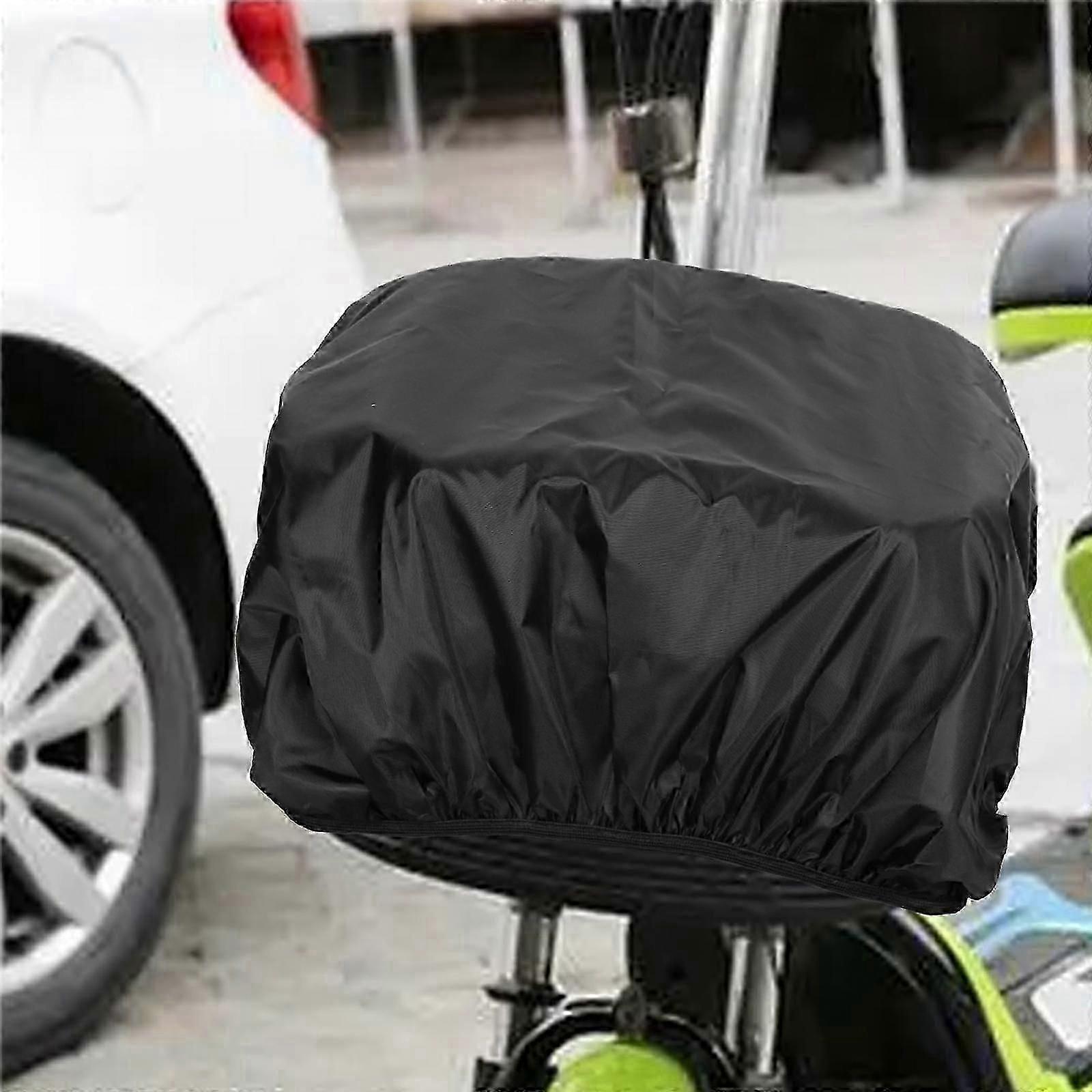 Bicycle Basket Cover, Liner, Elastic Cord, Dustproof, Rain
