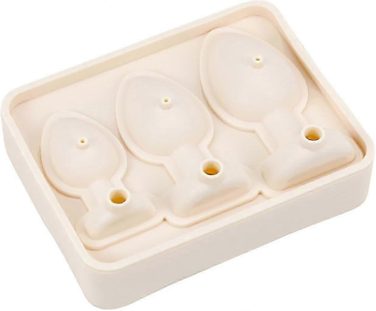 Φάρσα Butt Plug σχήμα παγάκια δίσκους, αστεία φόρμα σιλικόνης για DIY κέικ σοκολάτα καραμέλα