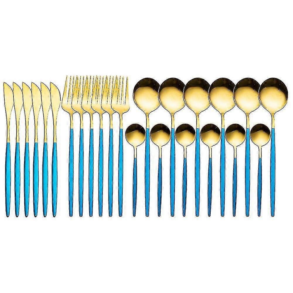 Upscale Gold Dinnerware Set, Stainless Steel Tableware Set 2025