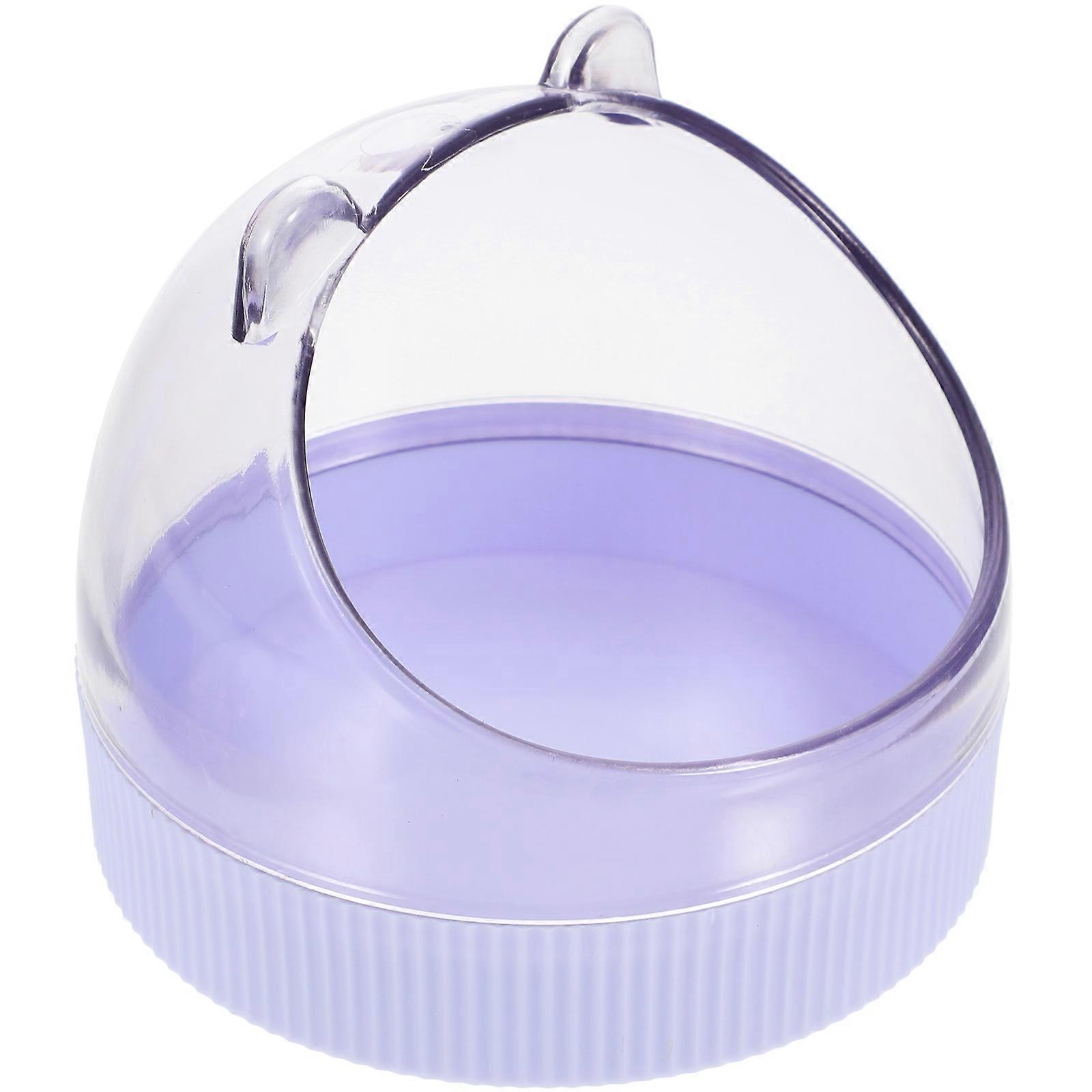 Rat Food Bowl Prevent Food Overflow Gift Occasion Pet Owners 10x9cm 1Set