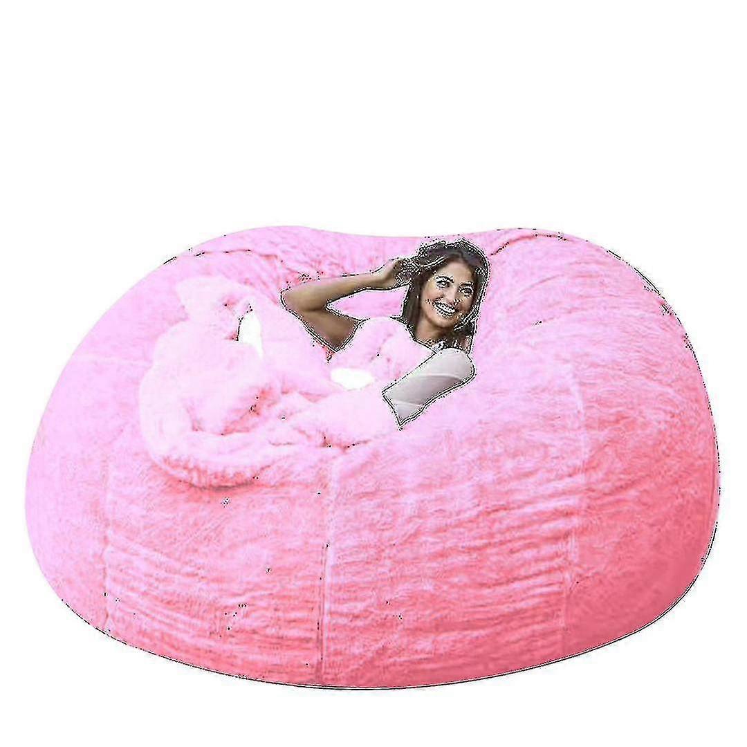 Lazy Sofa Bean Bag Artificial Fur Bean Bag Bean Sofa Excluding Fillers 2025