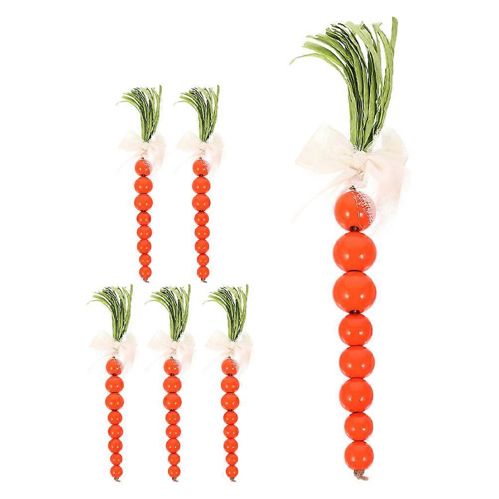Decorative Carrot Ornaments Crafted From Wood For Home And Tiered Tray Use In Multiple Colors 30 Pcs