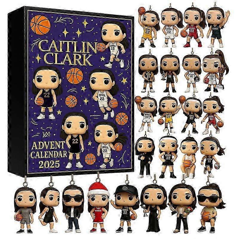 Caitlin Clark Advent Calendar Caitlin Clark 2025 calendar blind box
