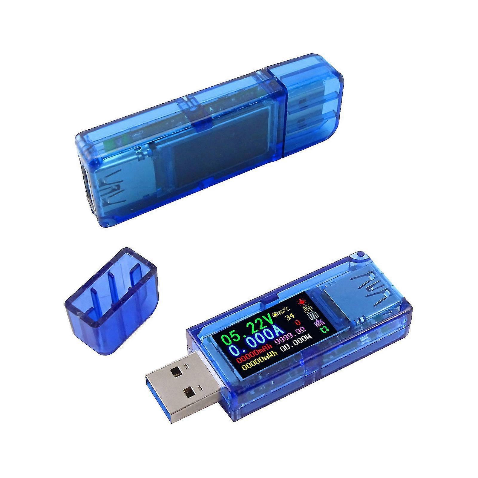 At34 Usb 3.0 Tester Power Meter 3.7-30v 0-4a Voltage Usb Tester Multimeter