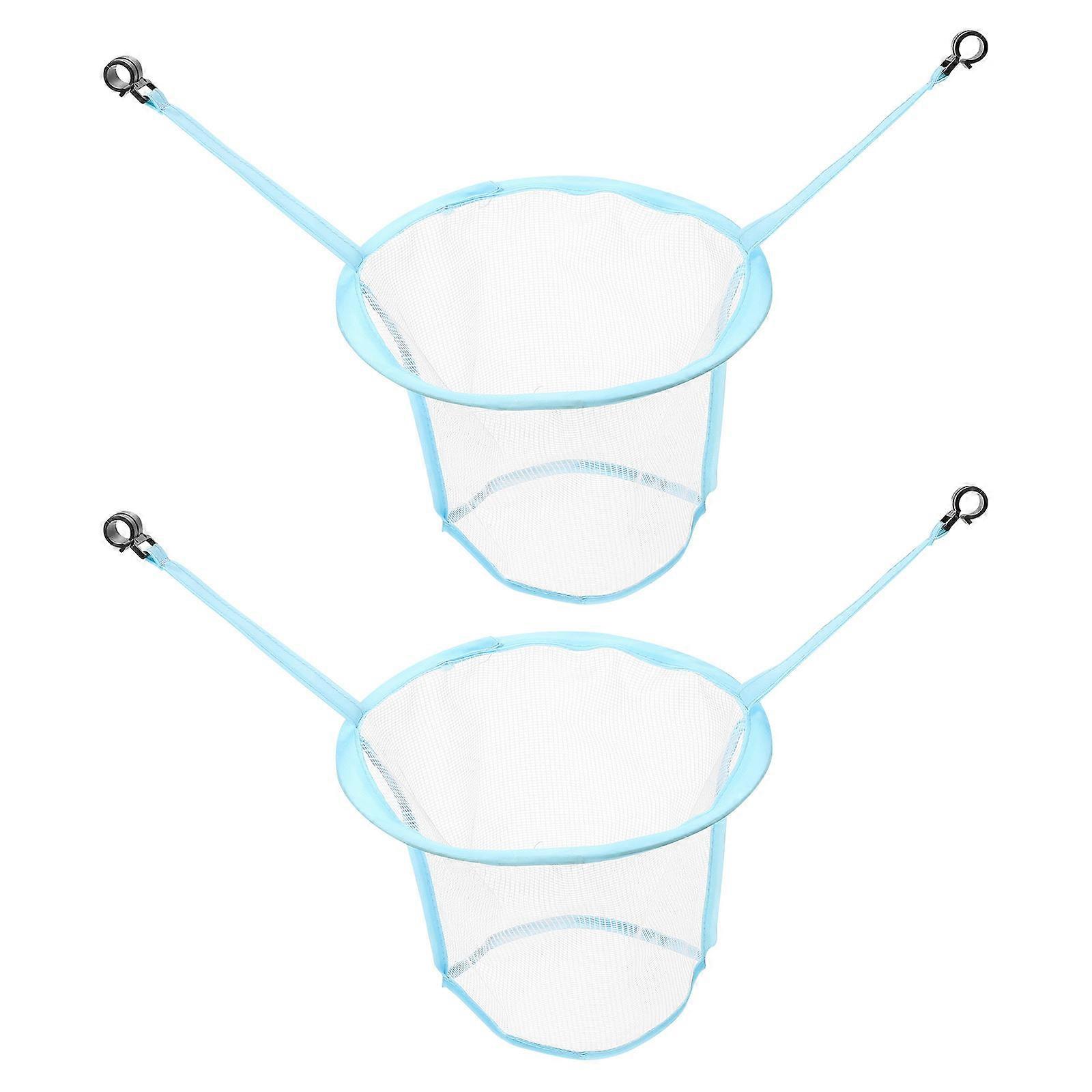 Children's Tent Use Ball Baskets for Kids 2Pcs Adjustable Hanging Blue Set