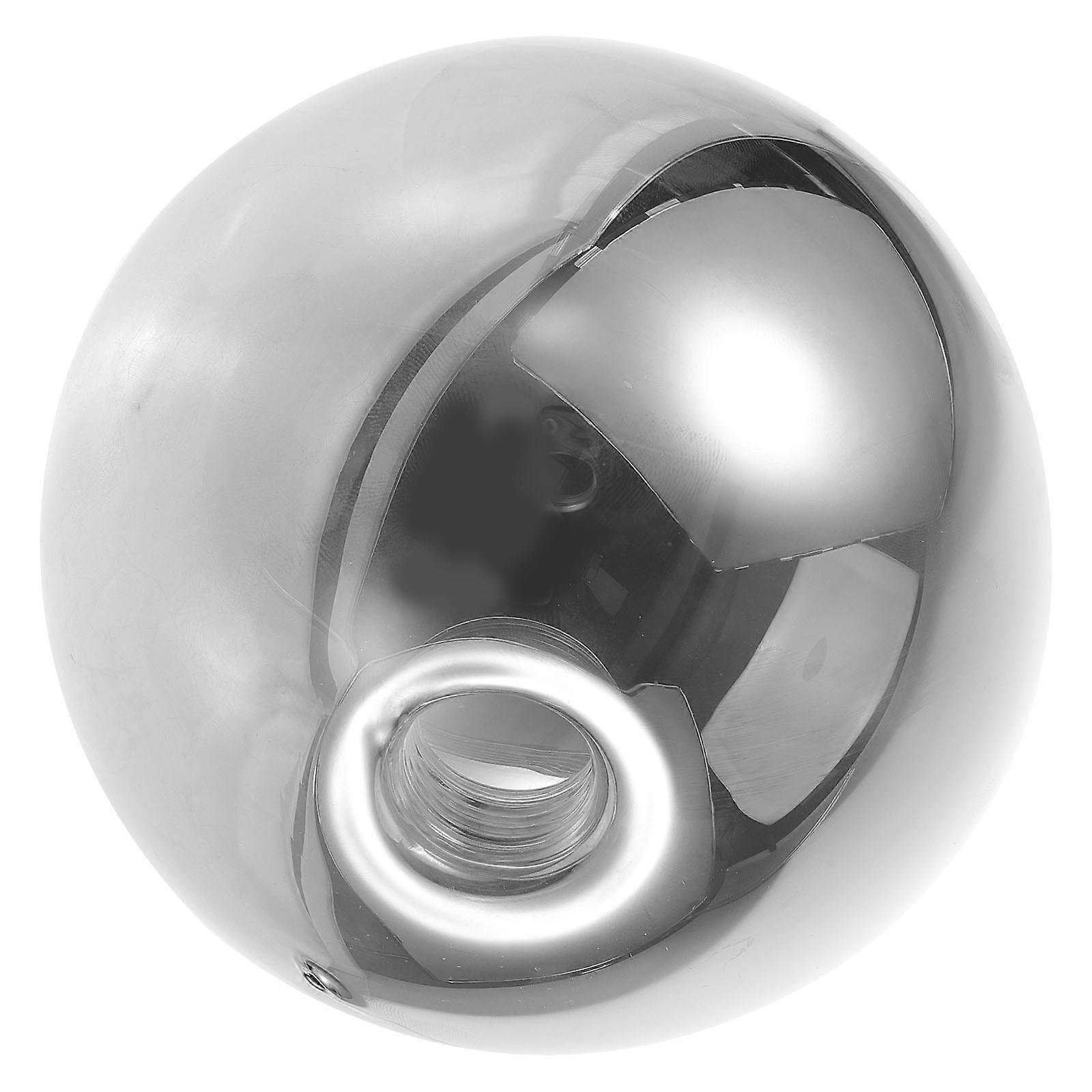 Grey Glass Globe Lamp Shade Replacement for Chandelier 2Pcs Practical