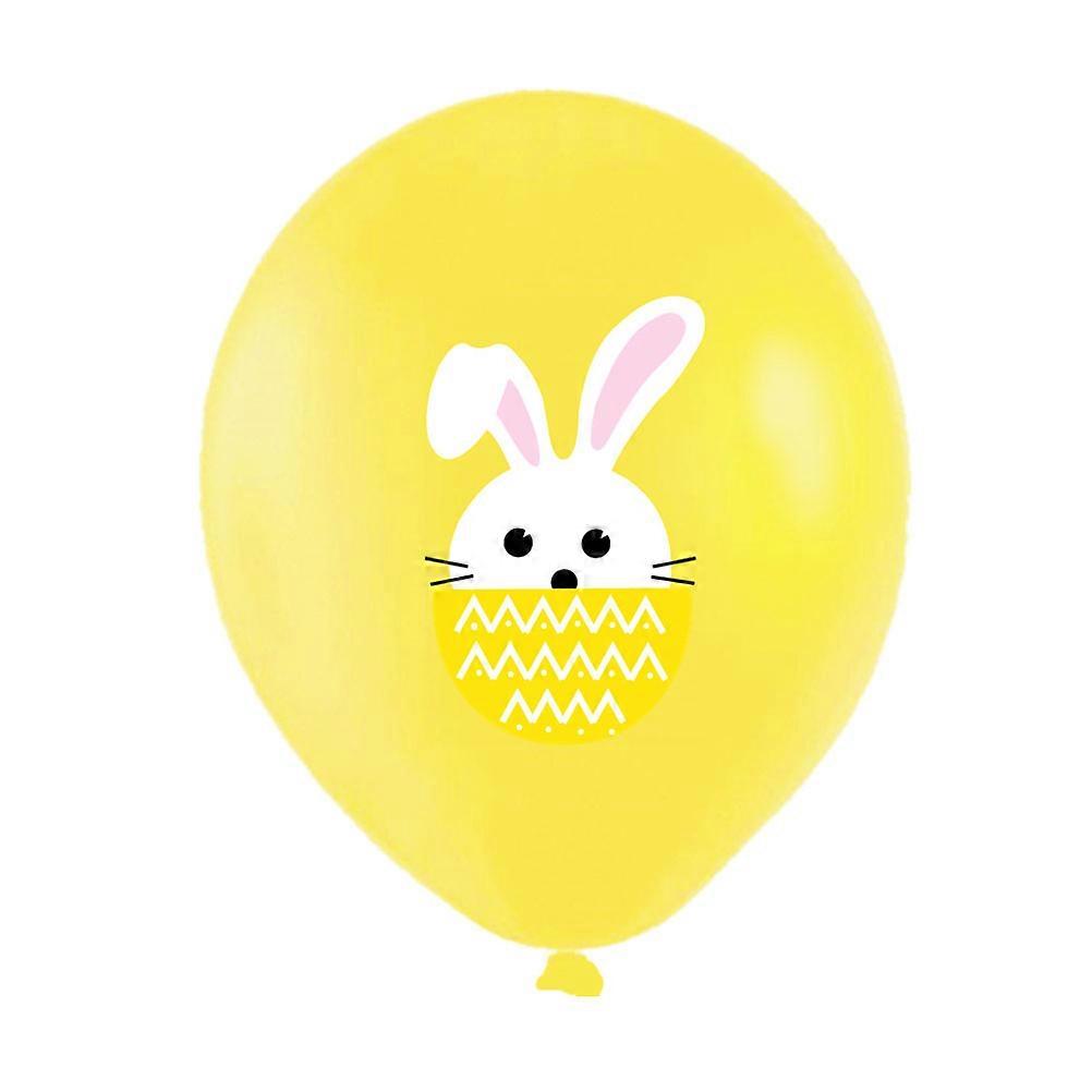 Easter Decorations Cartoon Rabbit Balloons for Decoration 25Pcs