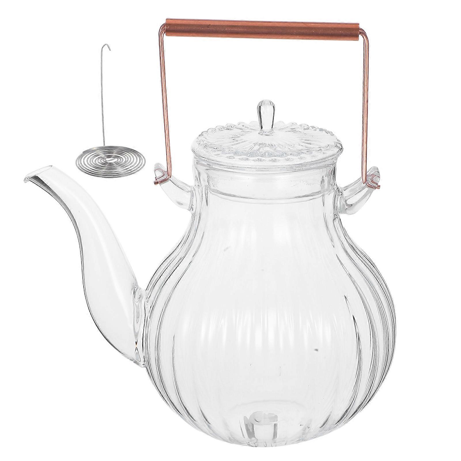 Portable Stovetop Tea Kettle 2Pcs Induction Cooker Compatible Kettle For Consumers 7.07x6.29x3.93in