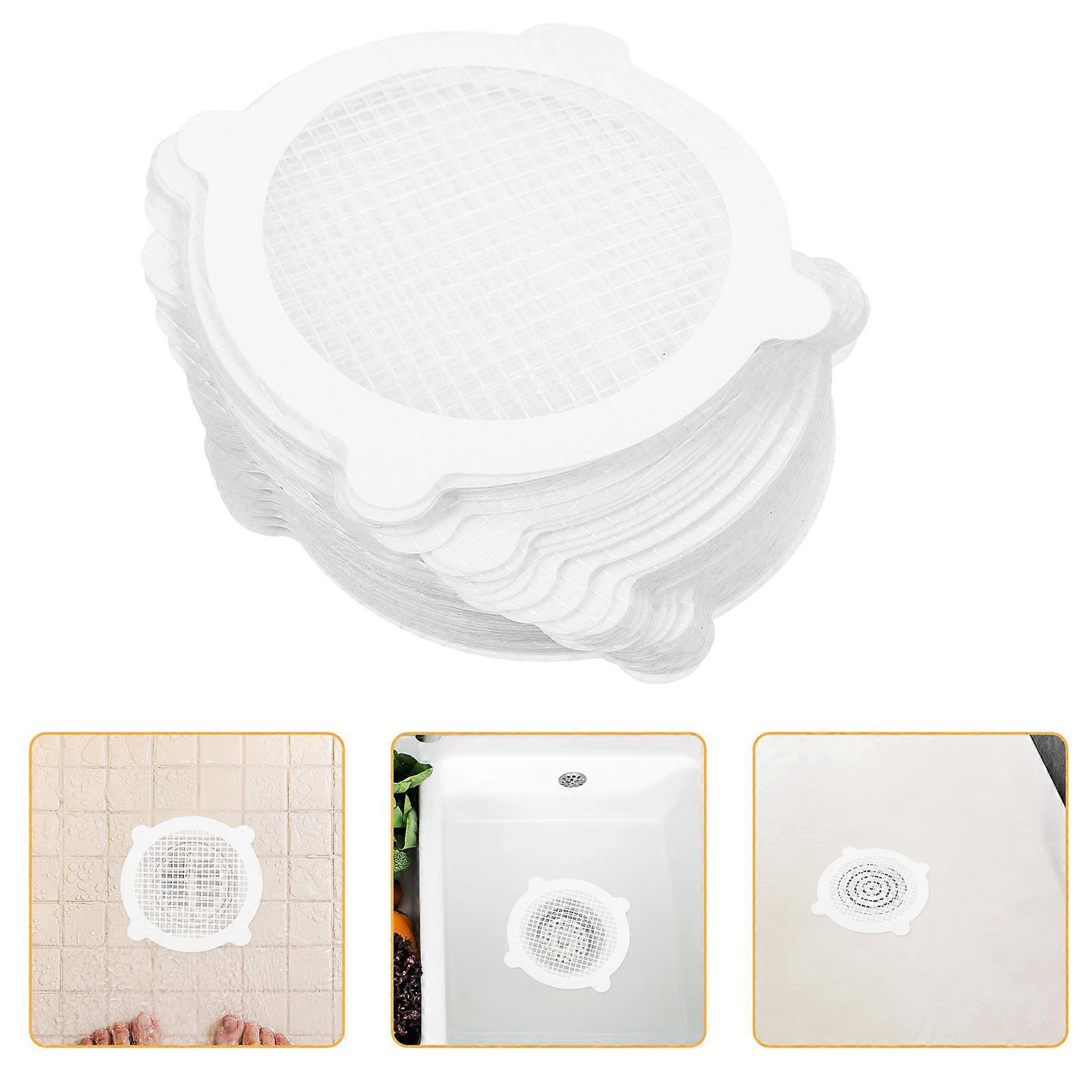 Effective 250 Pcs Hair Filtering Stickers For Bathtubs And Washbasins Disposable Floor Drain Solution