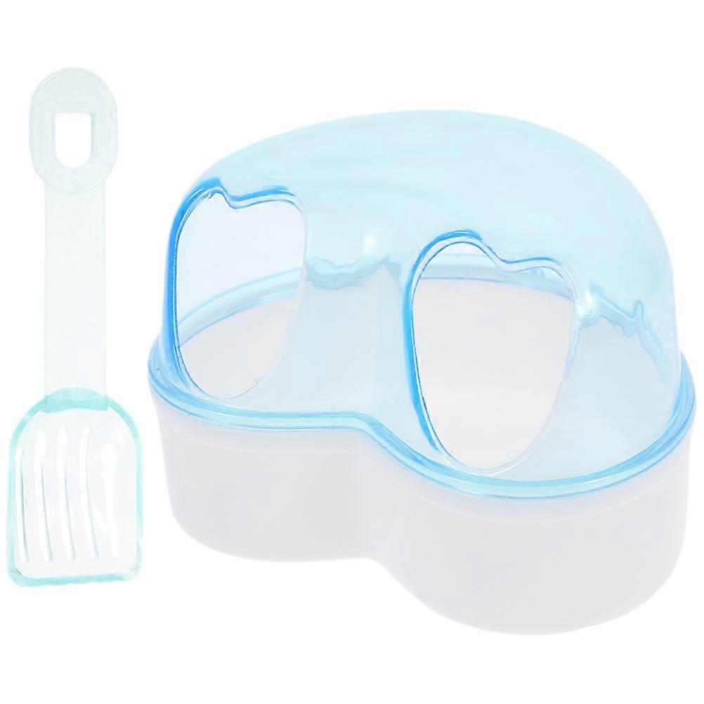 Transparent Hamster Sand Bath Box for Bathing Small Pets 5Sets