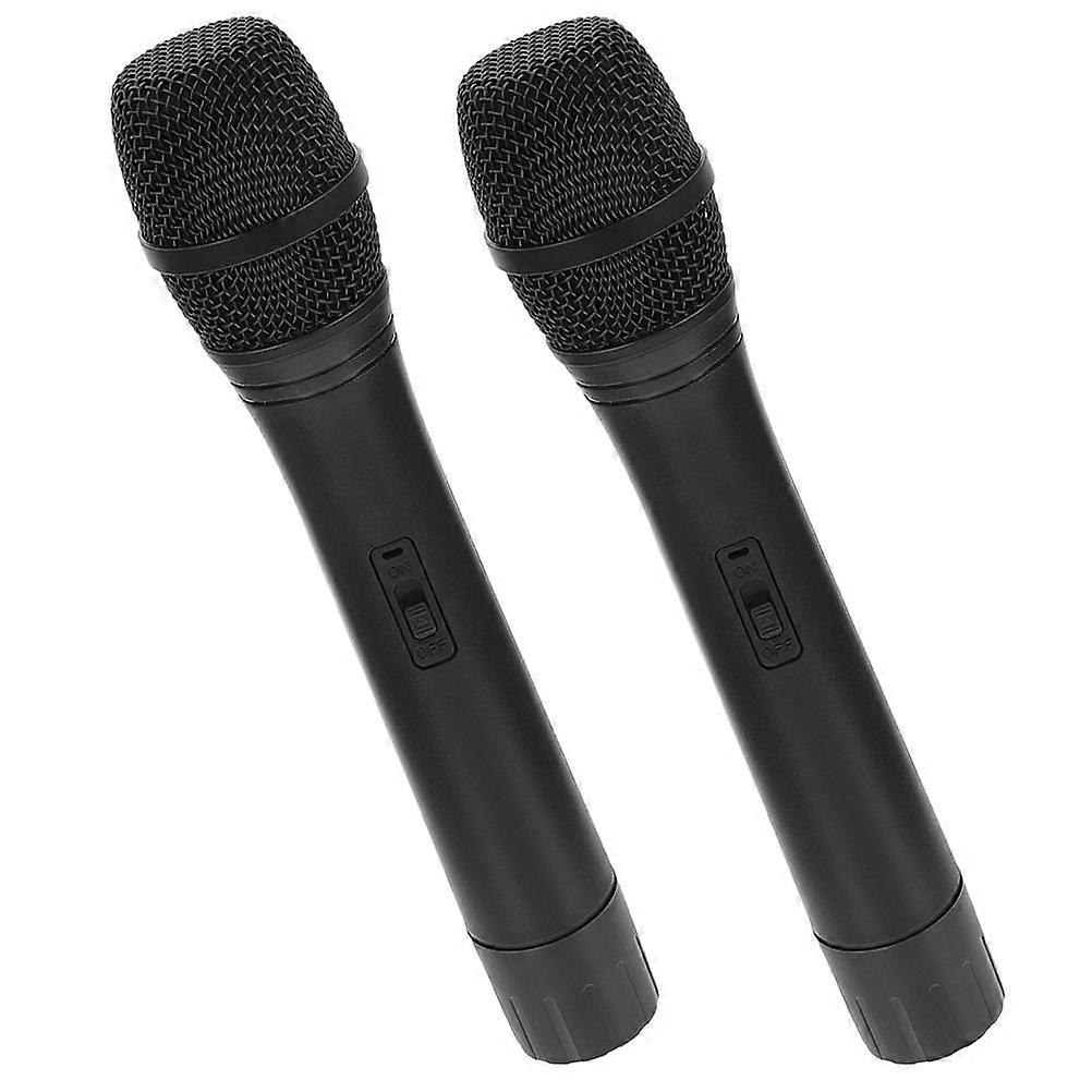 Fake Microphone Kid Microphone Props Simulate Speech Practice 10Pcs