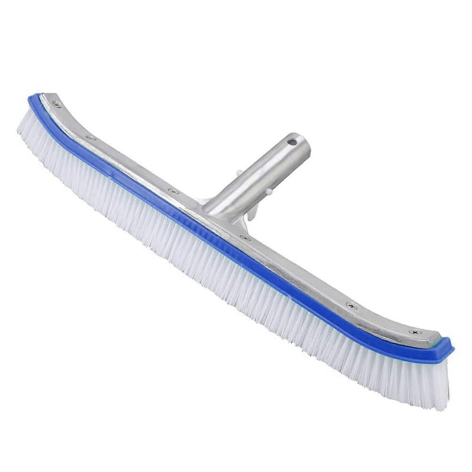 Pool Brush,18in Pool Brushes for Cleaning Pool Walls, Cleaning Tool Pool Brush Head for Inground Pools