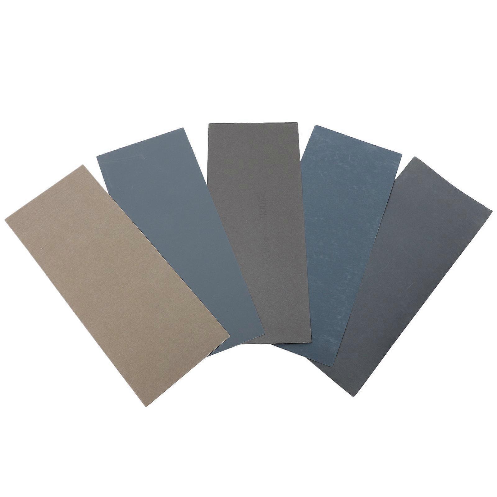 Abrasive Paper Sheets Wet And Dry Fine Sandpaper Polishing Waterproof For Diy Enthusiasts And Handyman 23x9.3cm 25Pcs