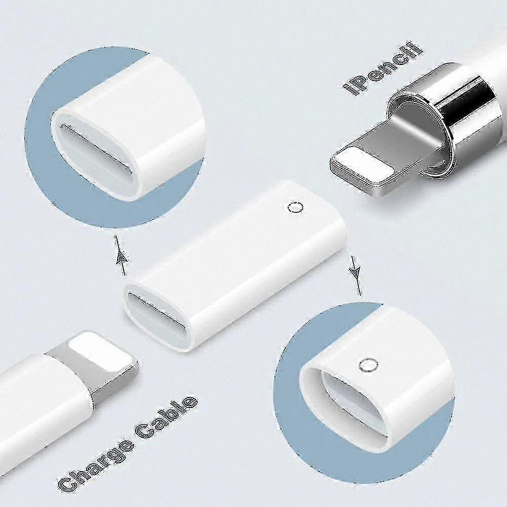 USB C Female to Lightning Connector Adapter for Pencil Charging