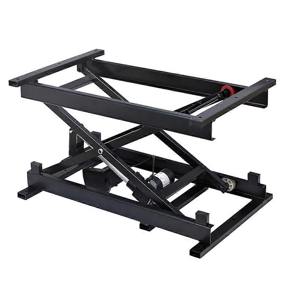 Electric Lift Coffee Table Foldable Scissor Lift Bracket Wired Remote Control Adjustable Height Platform For DIY Desk