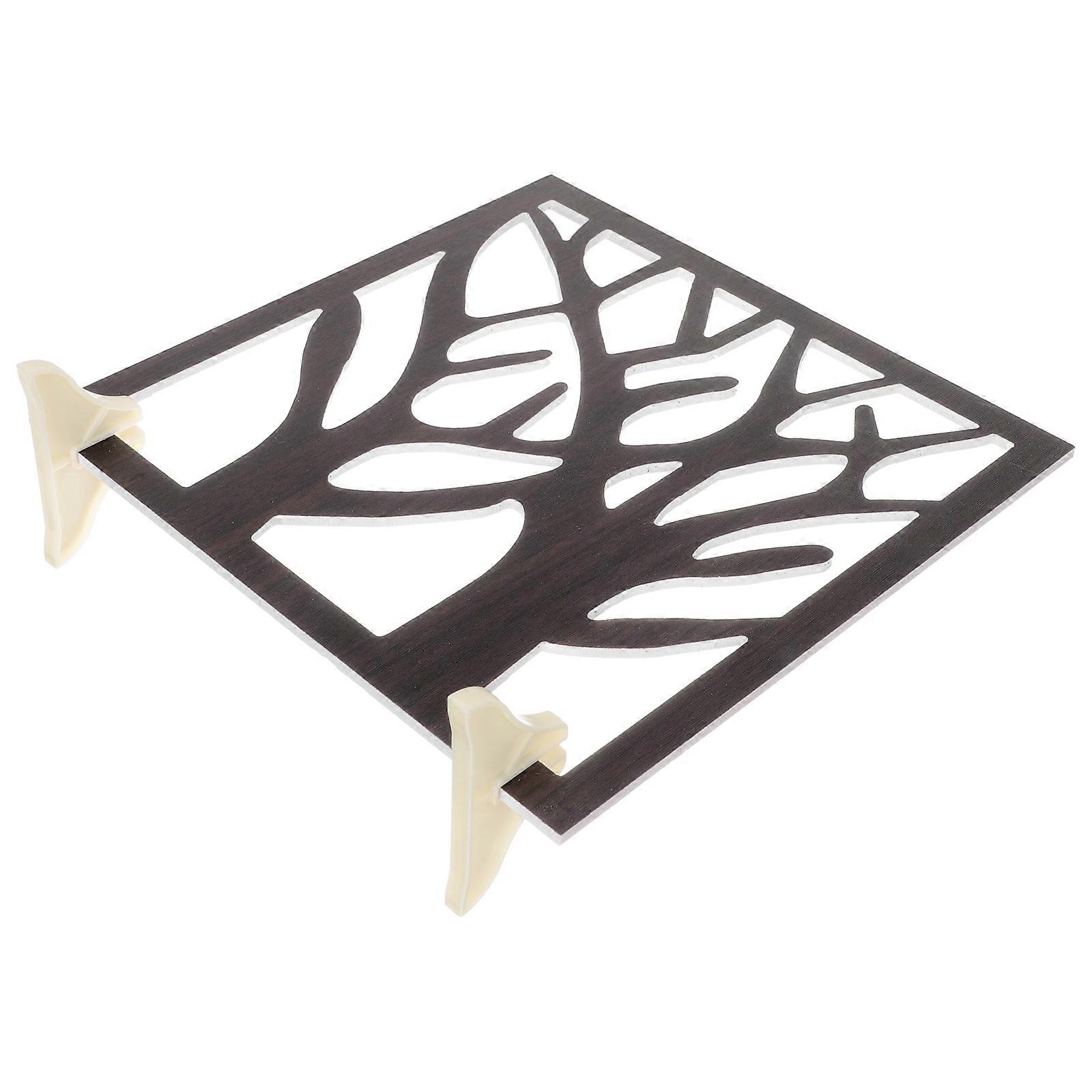 Chinese Style Window Pane Shadow Prop for Photography 2Pcs Black