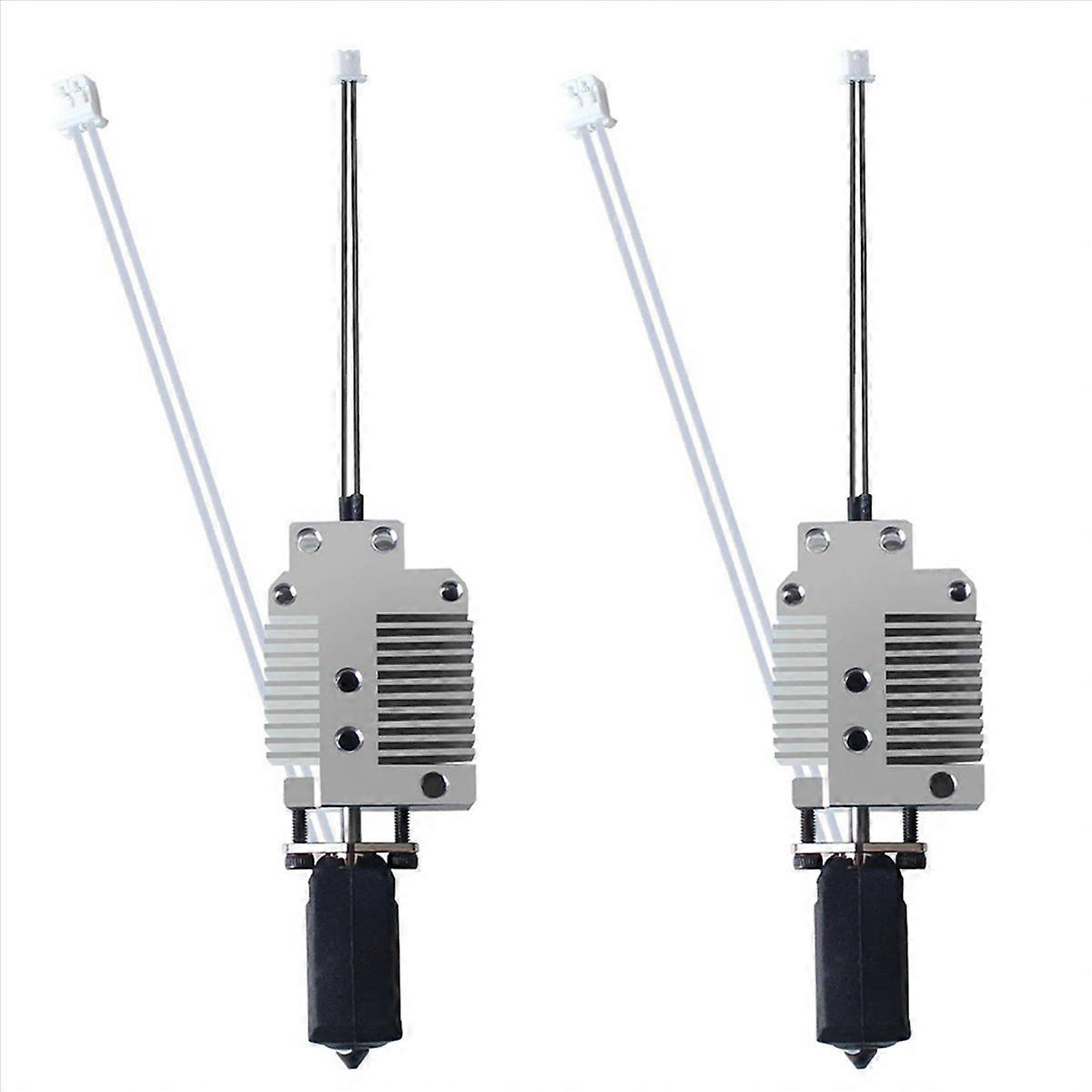 2X Upgraded Hotend High Temperature Resistance Supports Fast Printing with Hardened Steel 0.4mm Nozz
