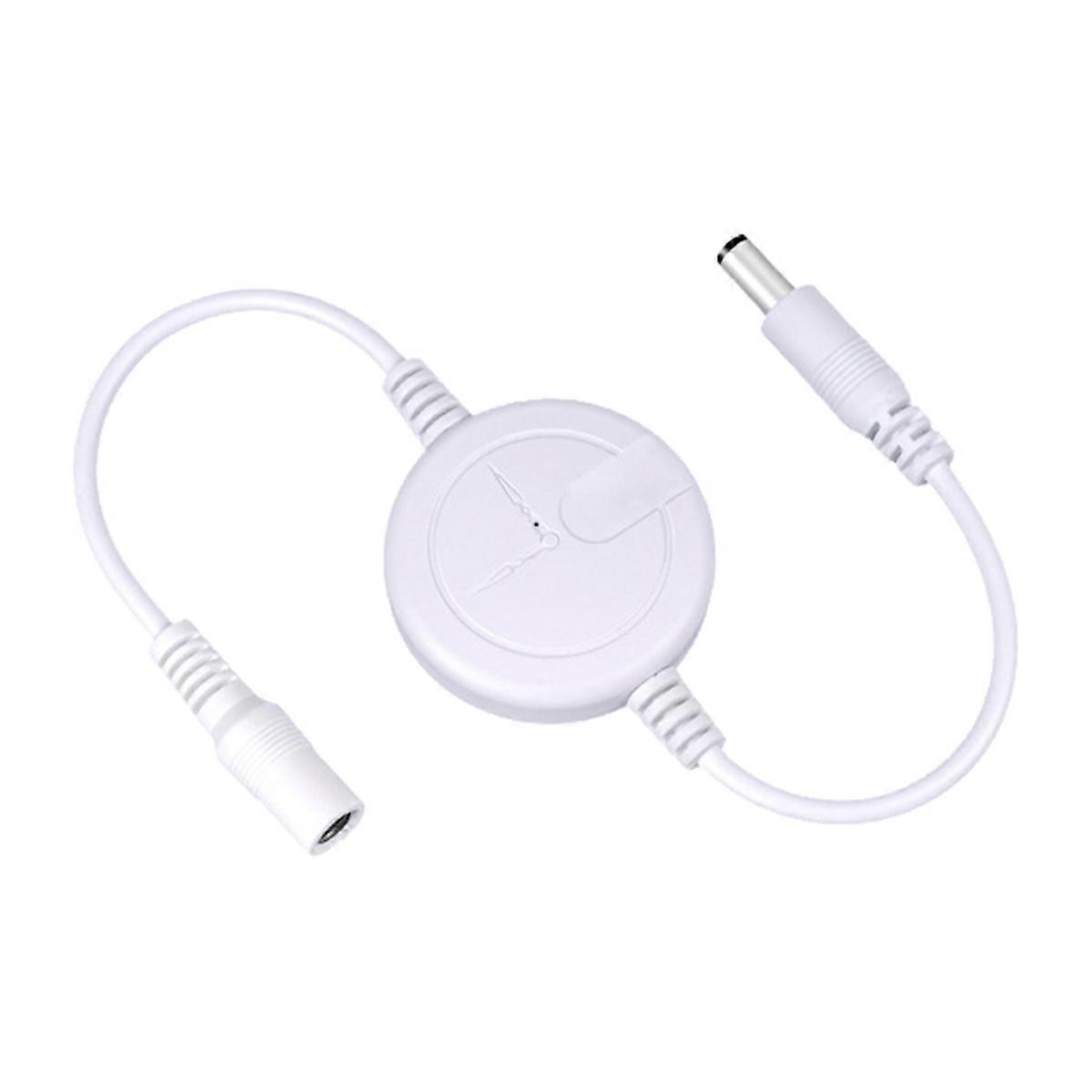 DC5V-15V Router Reset Rebooter 72 Hours Automatic Restart Cable for WiFi Bridge/Cat/Router/Repeater Rebooter White