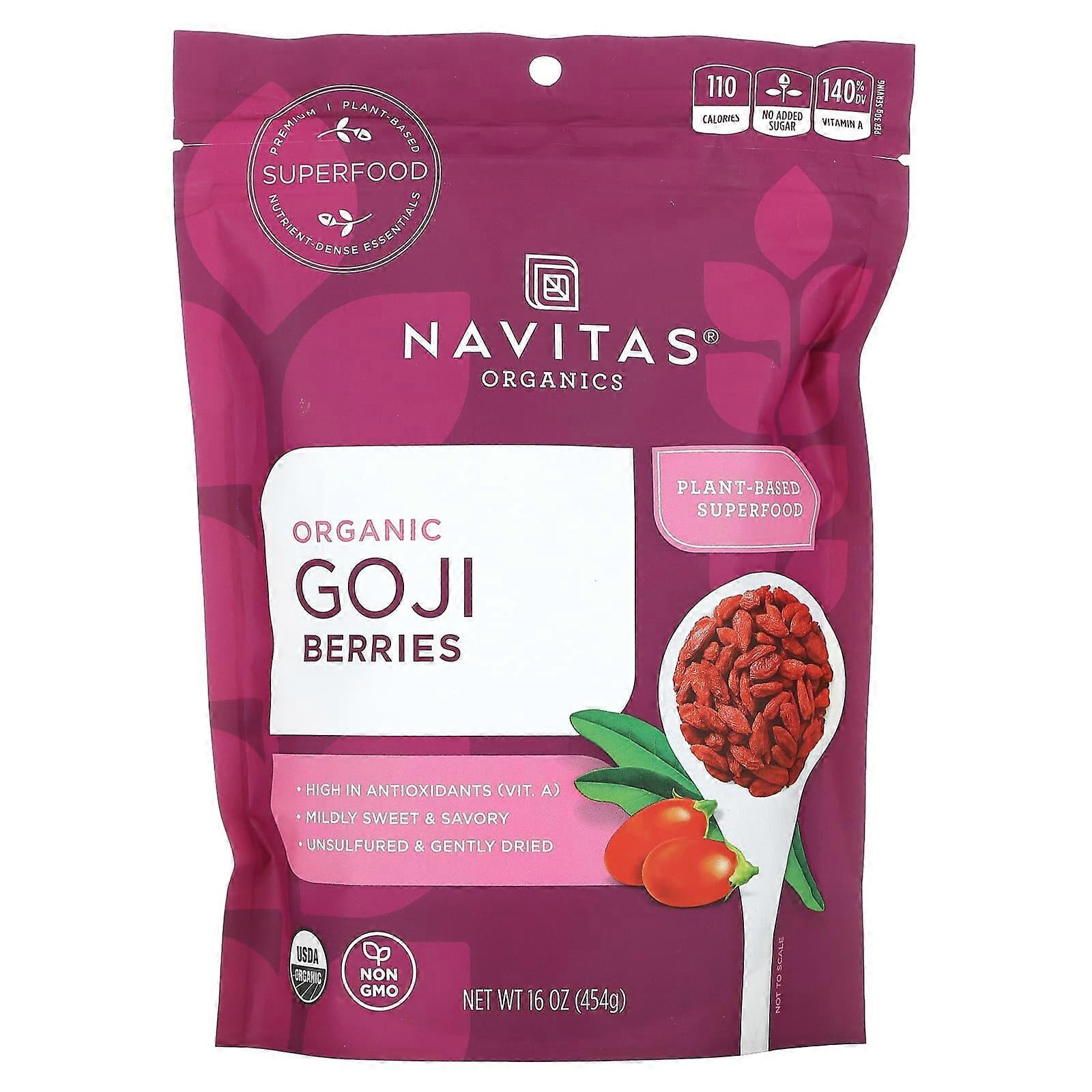 Organic Goji Berries, 16 oz (454 g)
