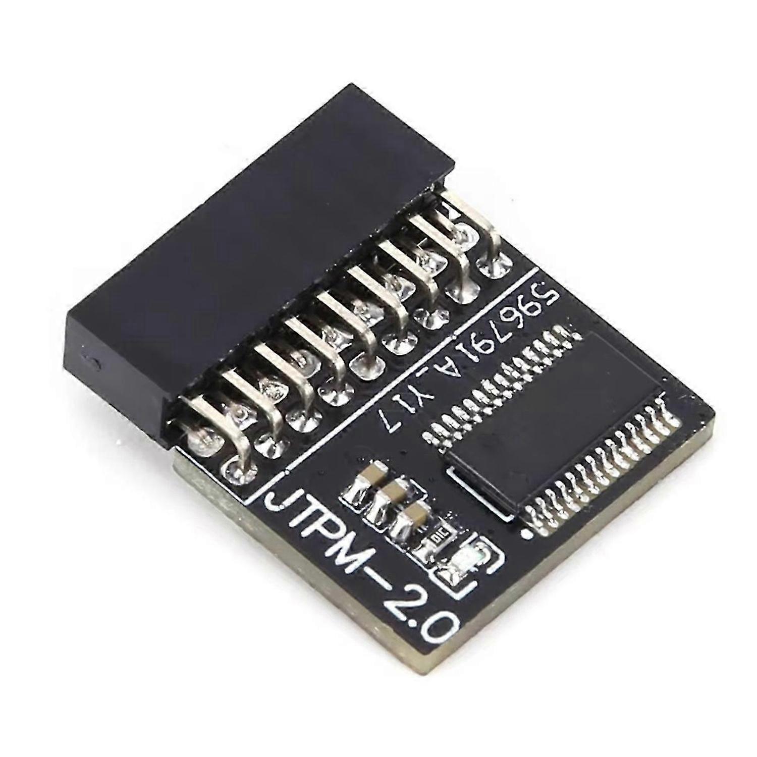 TPM 2.0 Security Module 18pin for Asrock - LPC Interface, Remote Encryption Card, Enhanced Data Prot