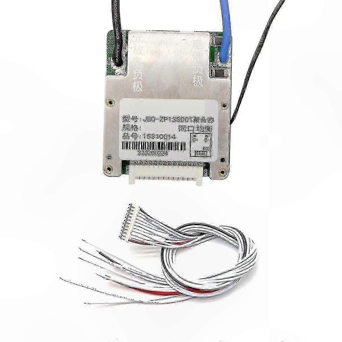 48V 20A Lithium Battery BMS Protection Board with Equalization and Temperature Control