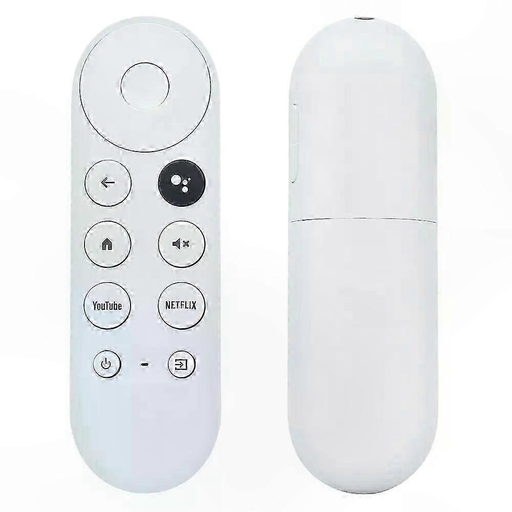 Bluetooth Voice Remote Control for 2020 Google TV Chromecast 4K Snow Media Player Replacement Controller G9N9N