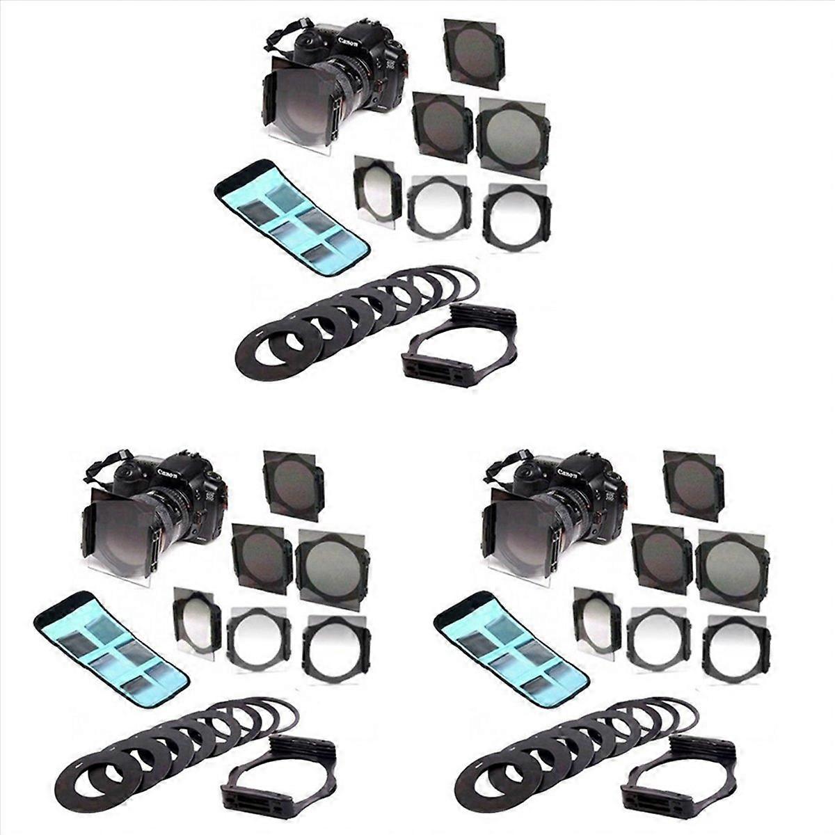 17 in 1 Digital Camera Lens Gradual ND Filter Set for P Series