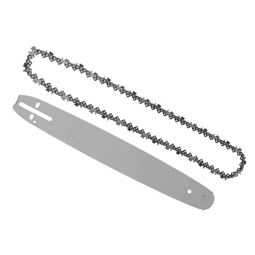 18 Inch Chainsaw Chain Saw Guide Bar with 1Pc Chain for 62CC 58CC 52CC 4500 5200 Tarus Saw Bracket C