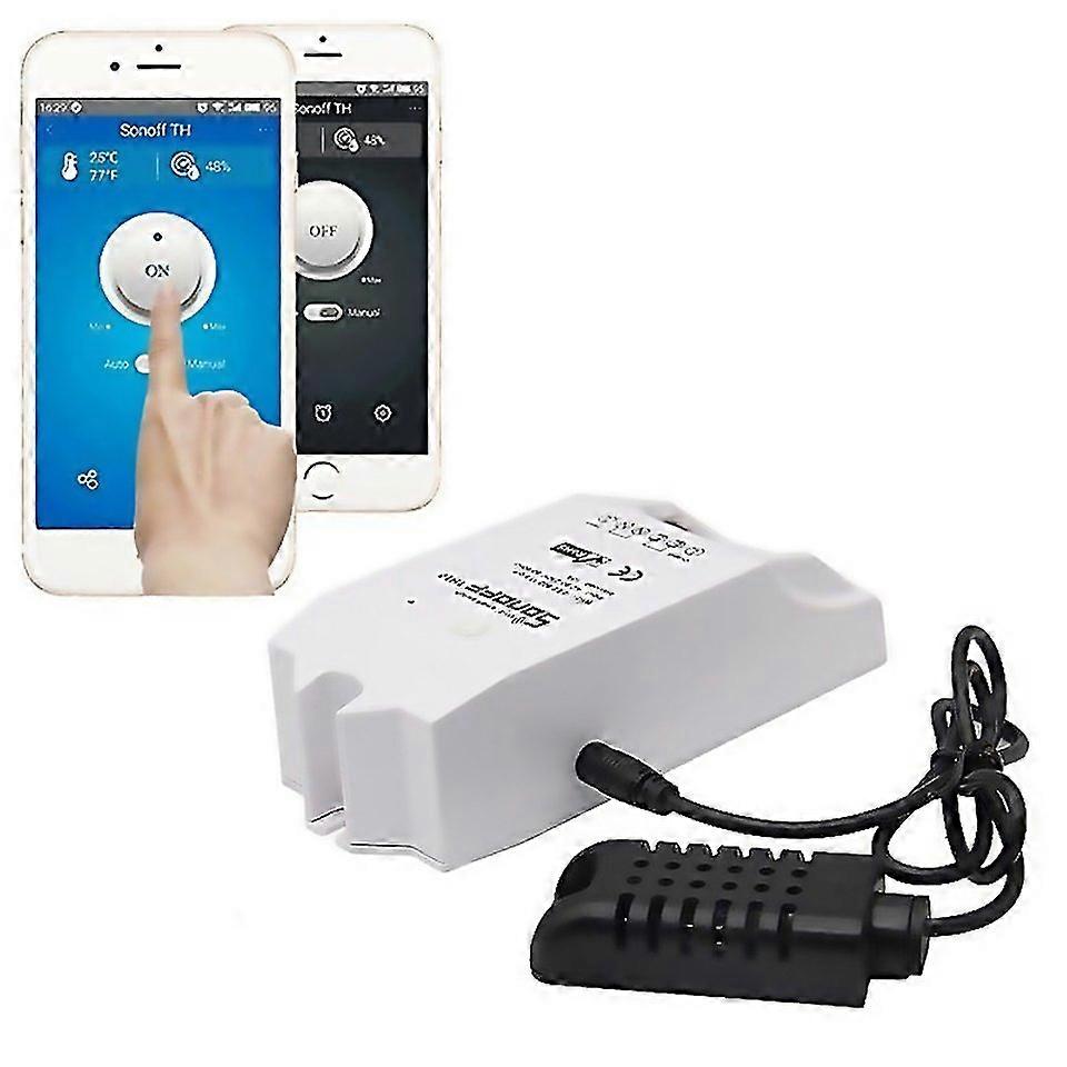 For Si7021 Waterproof Sensor Temperature Humidity Monitoring App Support Switch