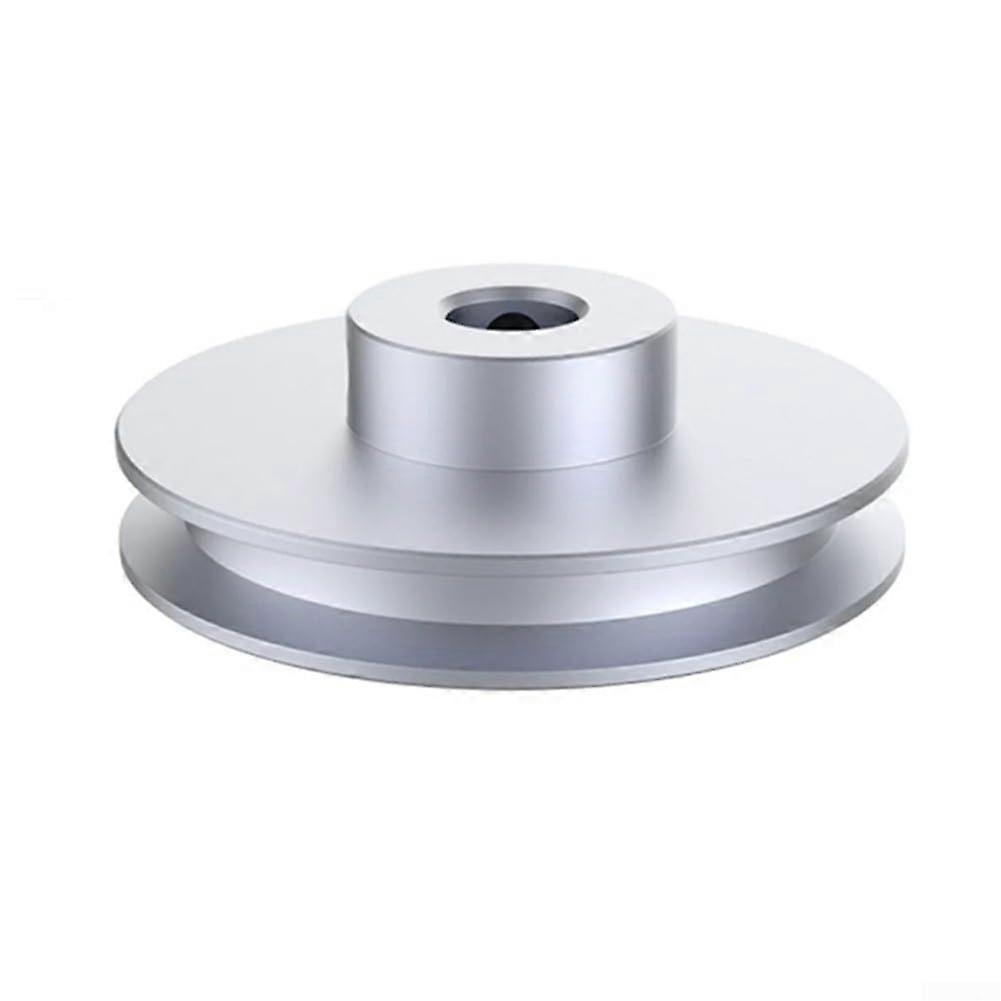 Aluminum VGroove Pulleys For PU Round Belts 6mm Width, 2080mm Outer Diameters, CNC Machined,  Accuracy