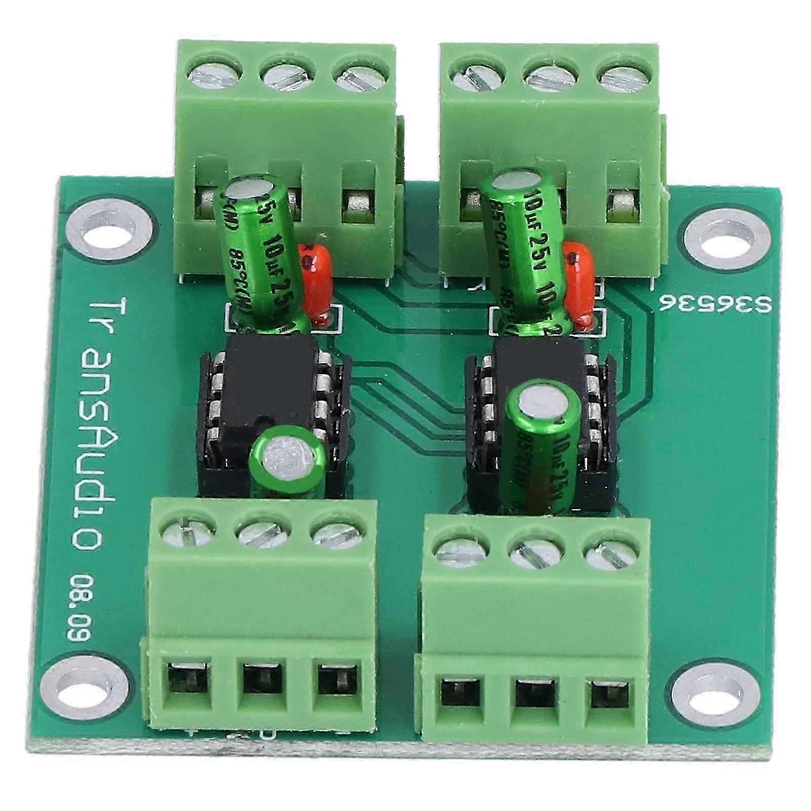Converter Board DRV134PA Unbalanced to Balanced Low Distortion Dual Channel Stereo Conversion Board YEMAA