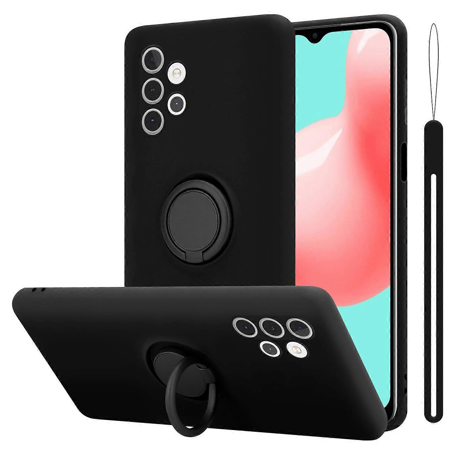 Samsung Galaxy A32 5G προστατευτική θήκη TPU - Liquid Design με δακτύλιο