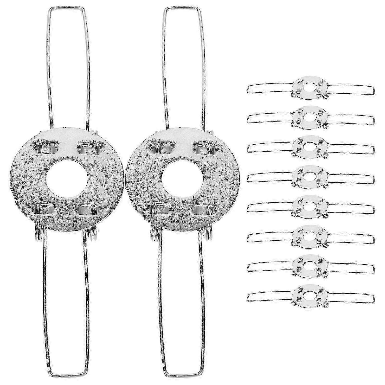 10Pcs Lampshade Spring Clips Light Shade Adapter Pendant Light Shade DIY Spring Clamps