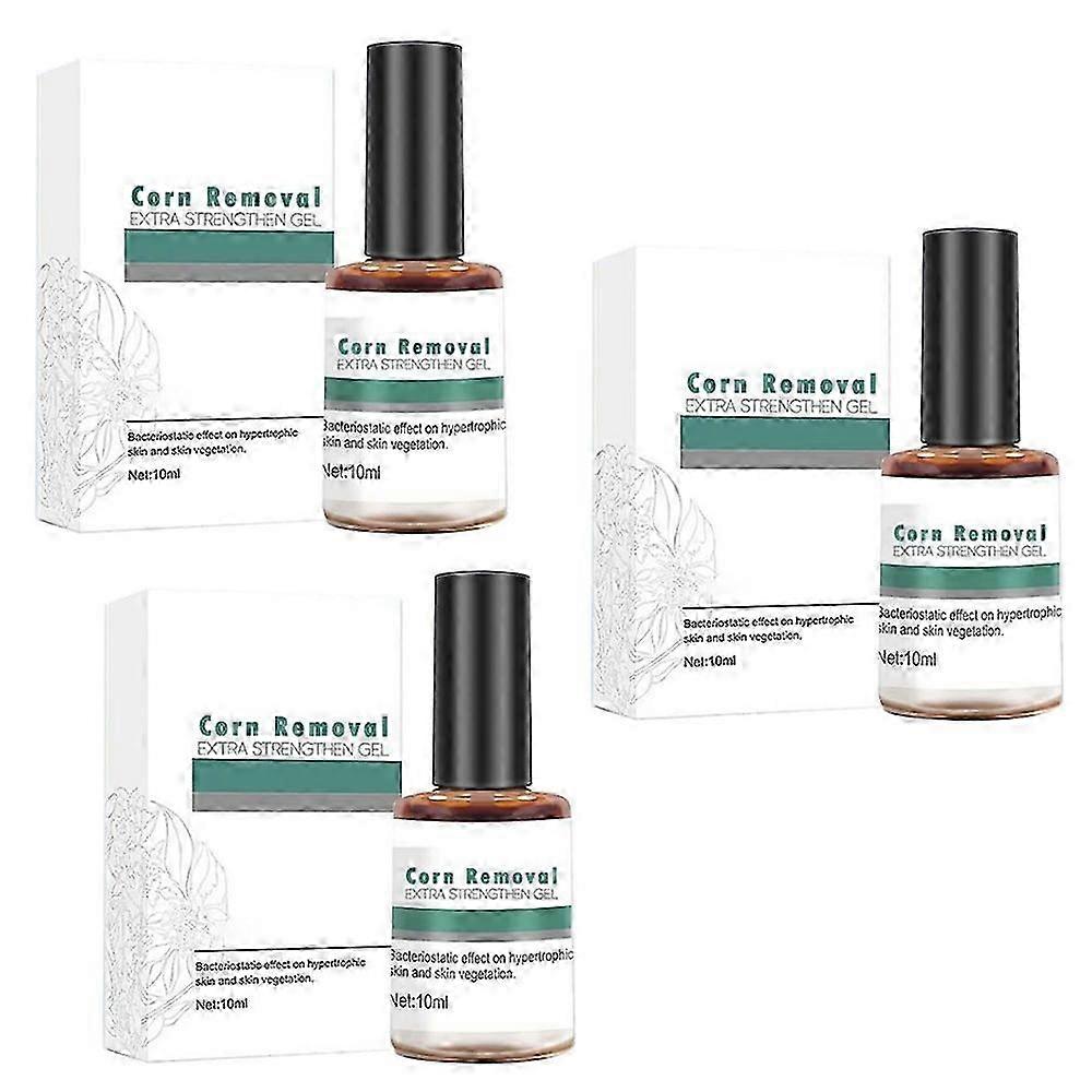 Puissant dissolvant de cors et callosités pour les pieds, gel extra fortifiant pour verrues.