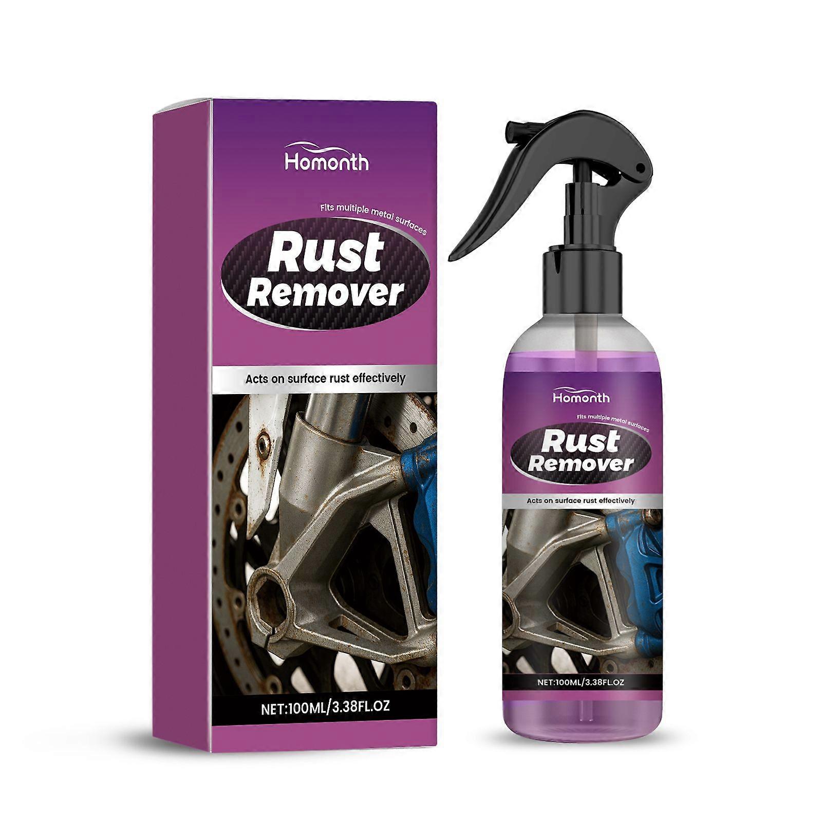 Homonth Rust Remover Car Metal Furniture Multi-Purpose Rust Remover Daily Cleaning Convenient And Easy To Apply