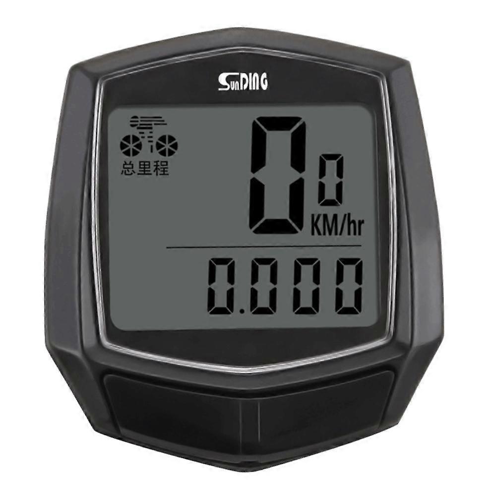 Waterproof Bicycle Cycling Computer LCD Display Digital Speedometer Bike Speedmeter  Mountain Bike