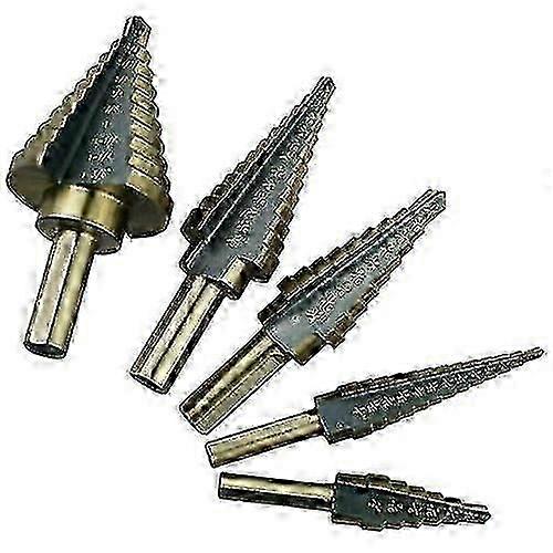 Titanium Cone Step Drill Tools Bit Set