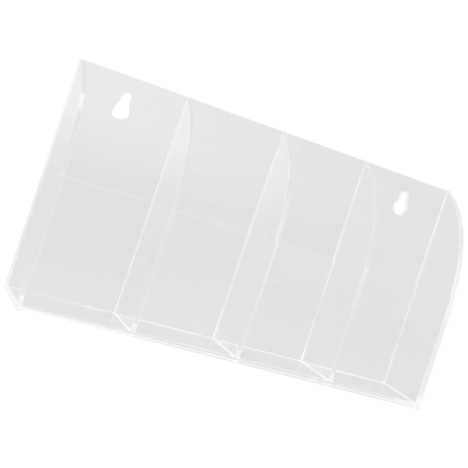 Flexible Remote Control Wall Mount Holder For Multiple Devices Durable Plastic Storage Organizers home essential Multicolor