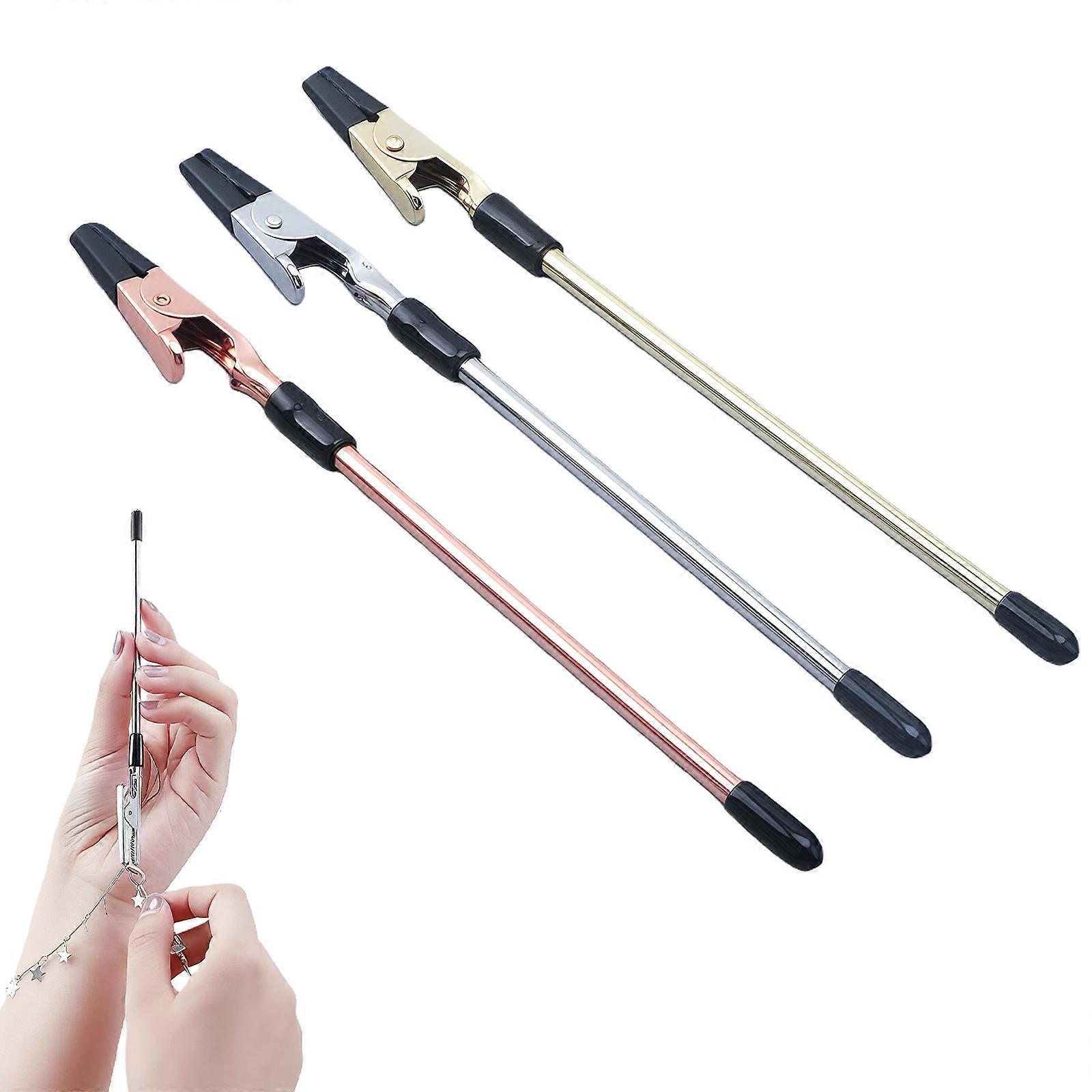 Secure Hold Metal Jewelry Helper Bracelet Clasp For Instantly Bracelet Clasping And Easy Necklace Application Tool Multicolor