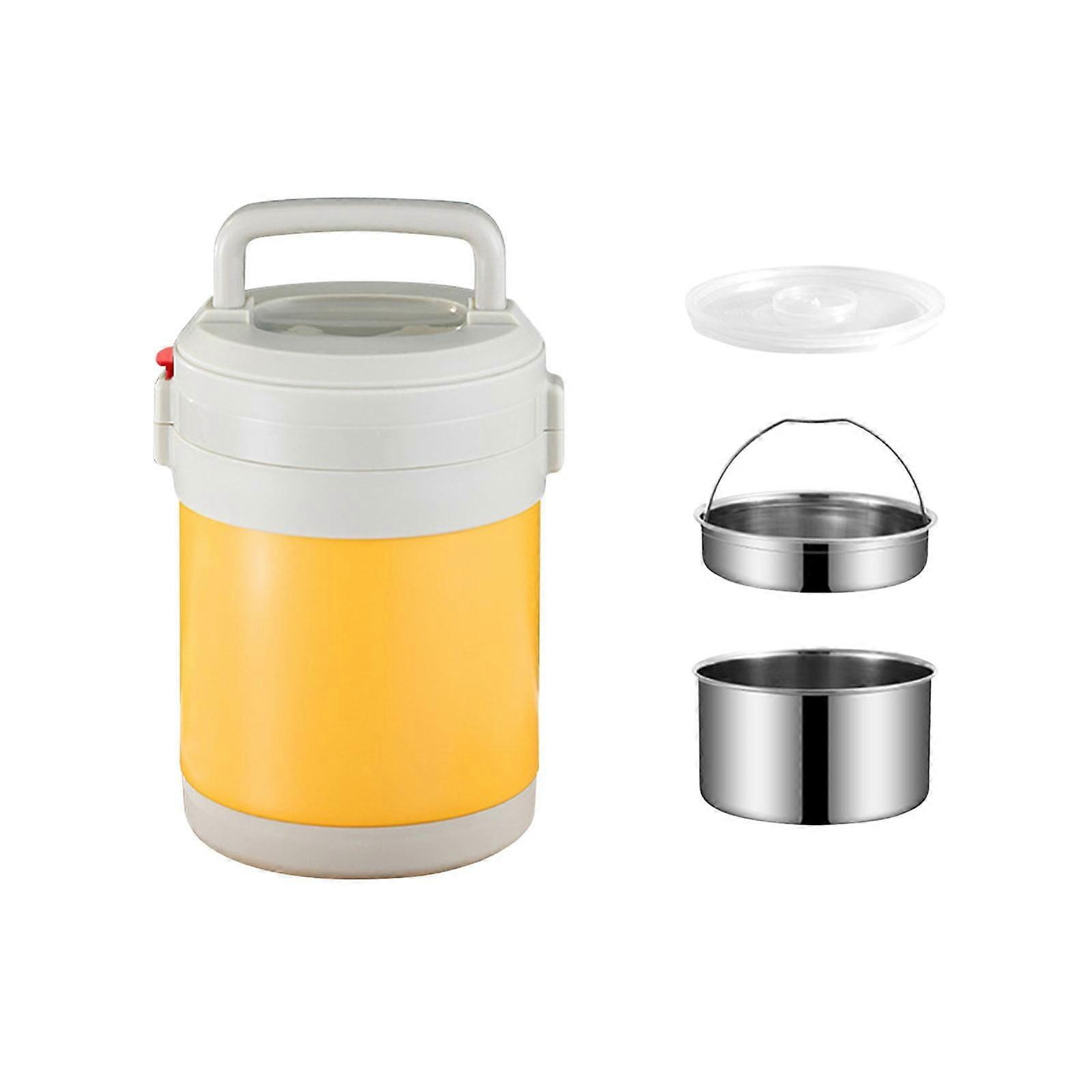 Viflosae Bento Box 1600ml, 3 Layer Portable Lunch Box with Snack Containers, 304 Stainless Steel Insulated Lunch Jar compatible with office use