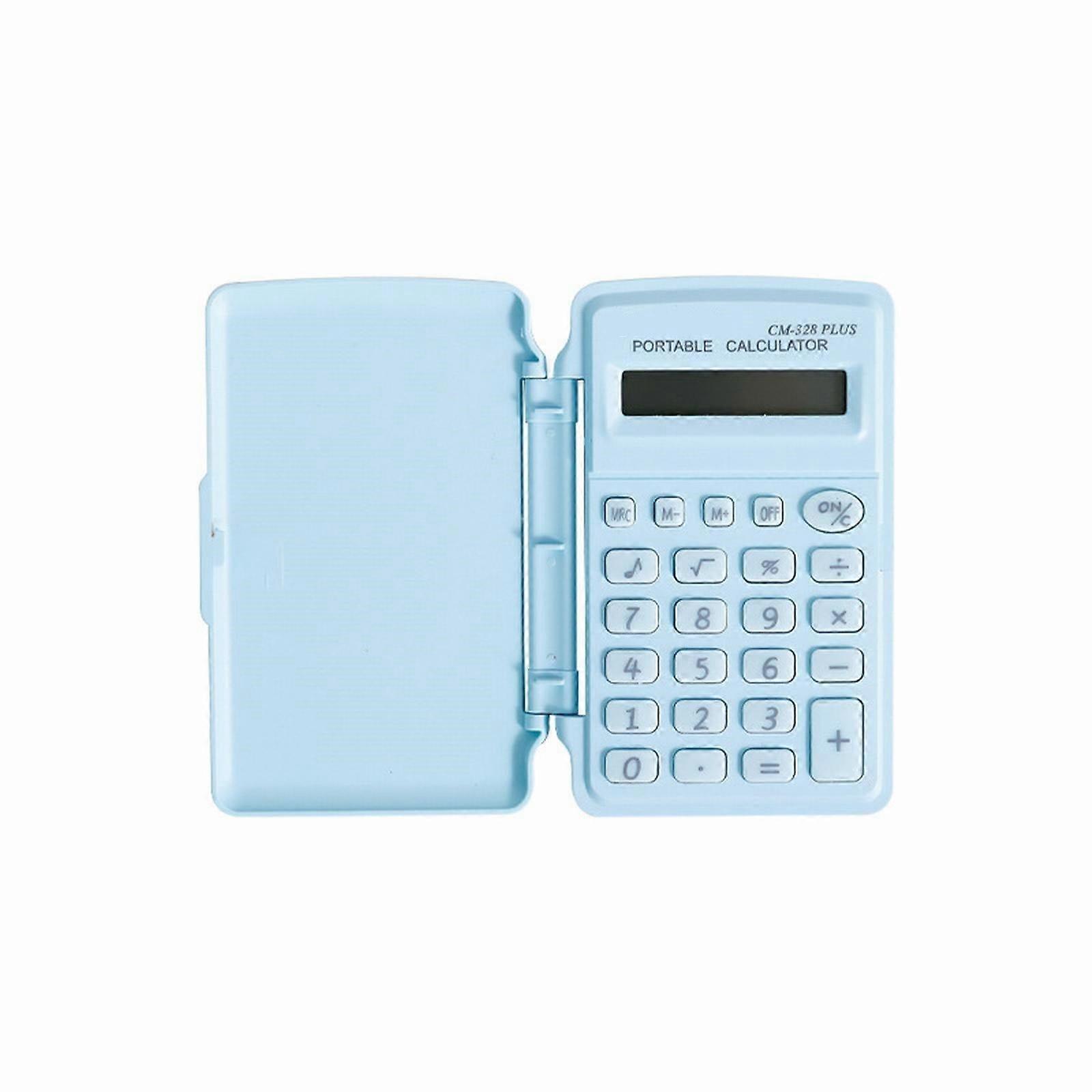 Uclet Mini Calculator Cover 8 Digits Big Buttons Large LCD Display Operated Portable Student Finance Desktop Calculator