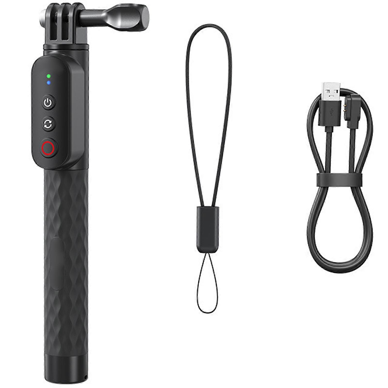 Adjustable Selfie Stick For Sports Cameras Control Remote Operation 3 Claw Mount Multicolor