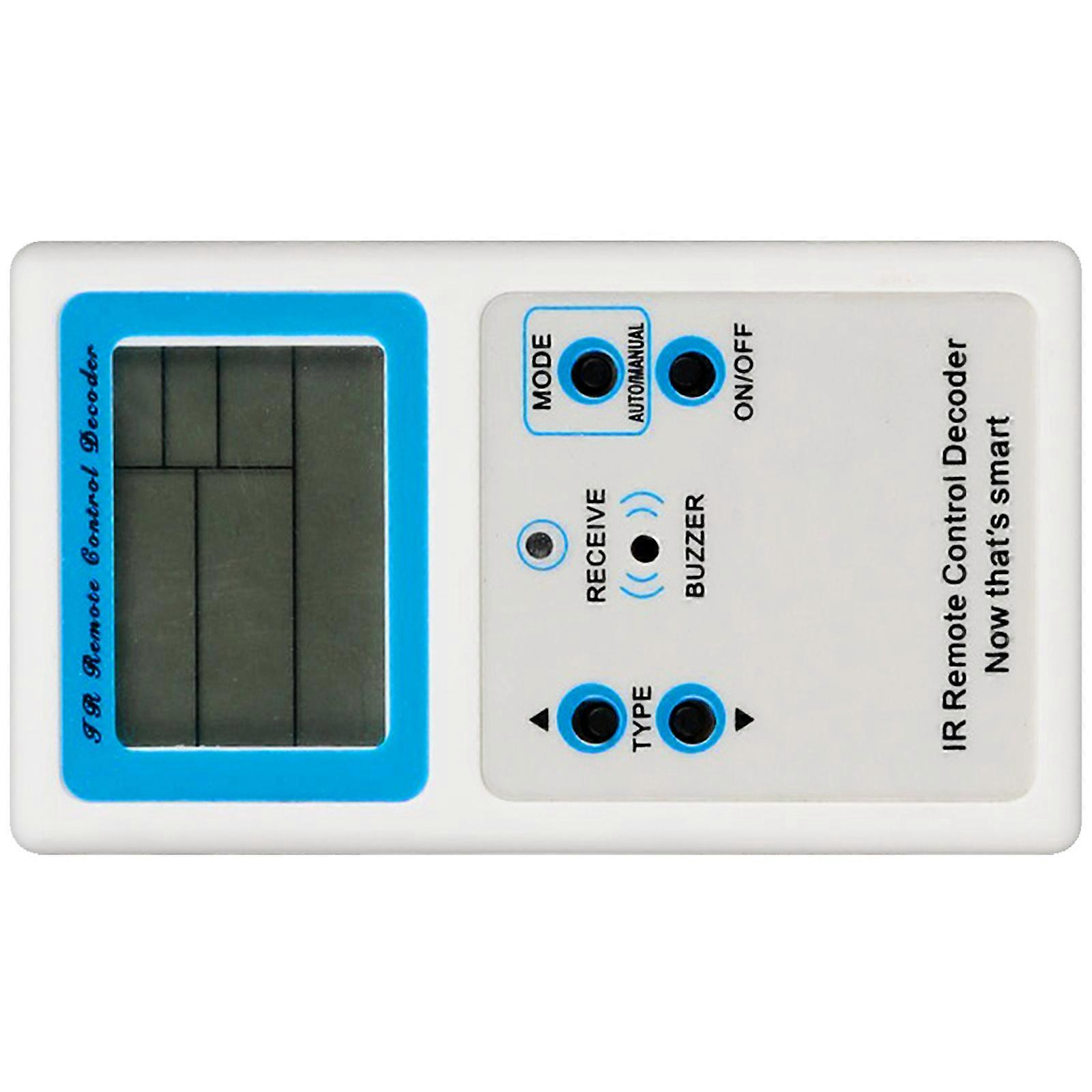 User Friendly Universal Remotes Control Decoders with Real Time Monitoring Capabilities Received Data LED Display Multicolor