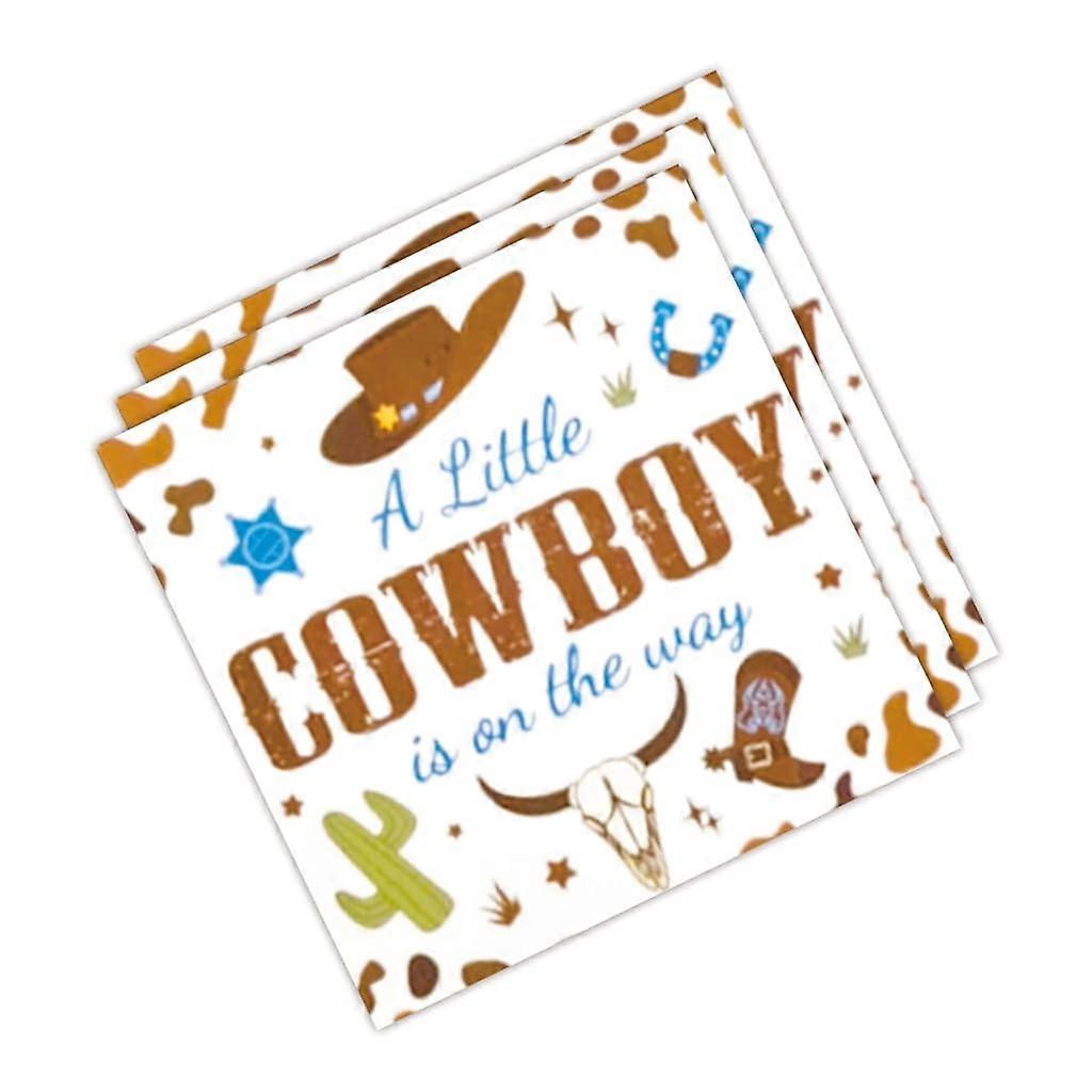 Horse Party Tableware Set with Plates Flags Napkins Tablecloth for Birthday Events Ref: 6724